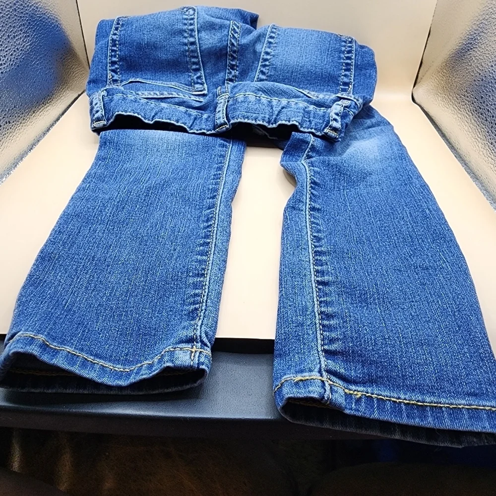 Gap Kids Jeans Girls 6 Slim Blue Faded